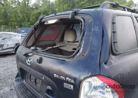 2005 Hyundai Santa Fe Gls/Lx из США, поврежденный, VIN KM8SC73E35U962806